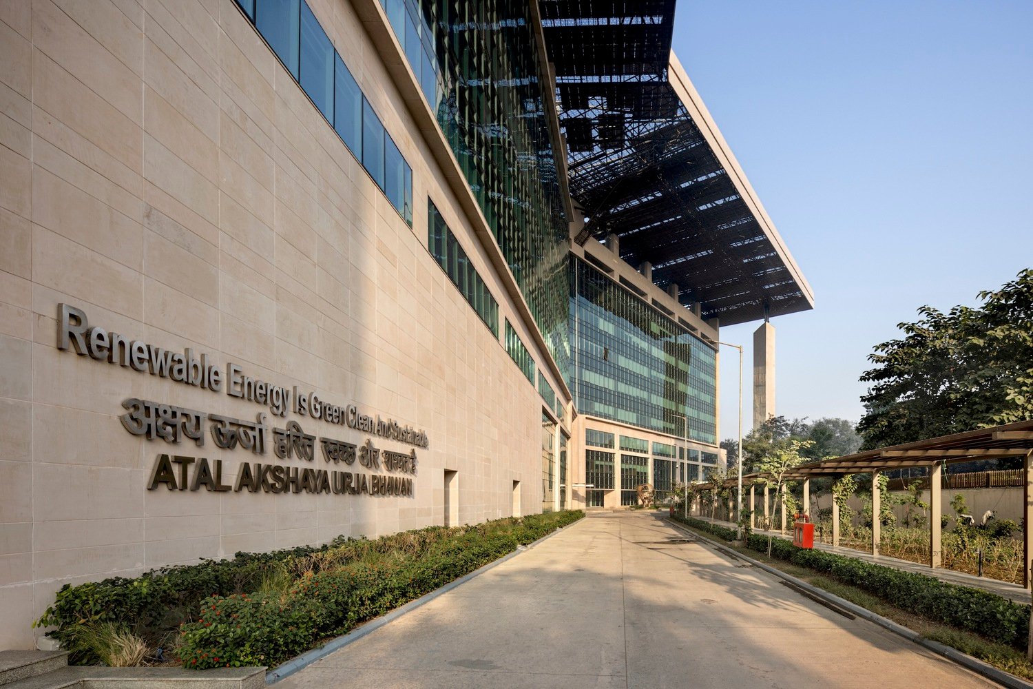 Atal Akshaya Urja Bhawan trụ sở của Bộ Năng Lượng Mới và Tái Tạo (MNRE) – Ấn Độ